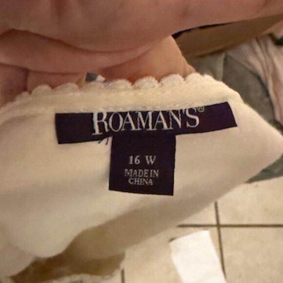 ROAMAN'S Blouse Size 16W - Picture 3 of 3